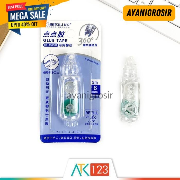 

BIG SALE ISI / REFILL PITA LEM / GLUE TAPE REFILLS GLTR-CG BY AYANI GROSIR !!