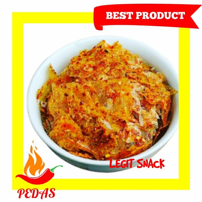 

SPECIAL KERIPIK KACA PEDAS / CEMILAN KRIPCA / KRIPIK BELING PEDES
