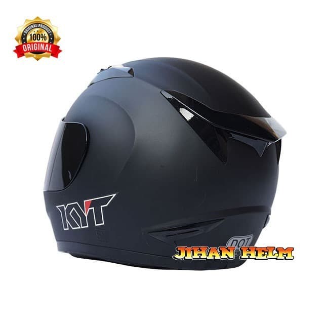 Helm / Helm Kyt / Helm Kyt Full Face R10 Black Doff Original