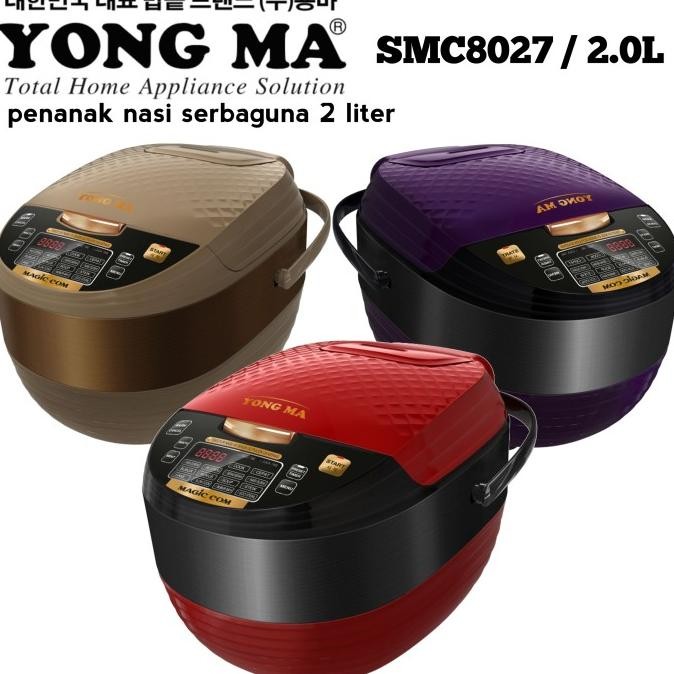 MAGIC COM YONGMA SMC8027 DIGITAL 2LITER/RICE COOKER YONGMA/MAGIC COM YONGMA DIGITAL 2 LITER 0612T
