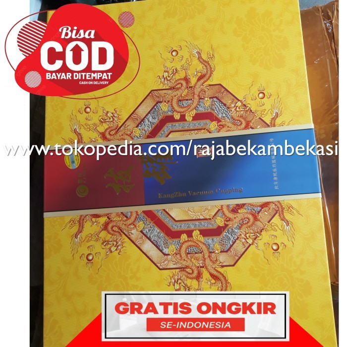 Kangzhu Premium Isi 16 Cup Mewah Elegan Bisa Steril Air Panas