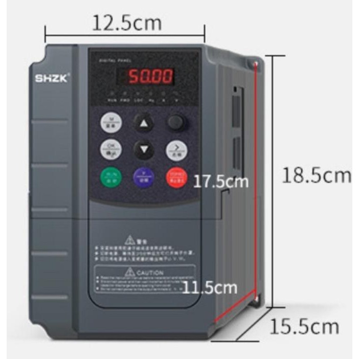 [ Abahauto ] Inverter Shzk 4Kw 380V 3Phase 3P 5Hp Vfd Variable Frequency Drive