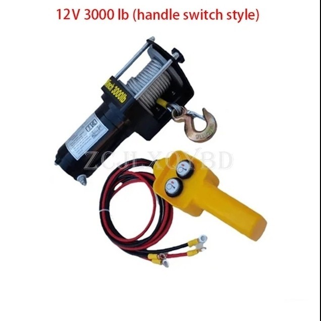 Elektrik Winch 2250Kg 4500lbs, Winch ATV Hoist