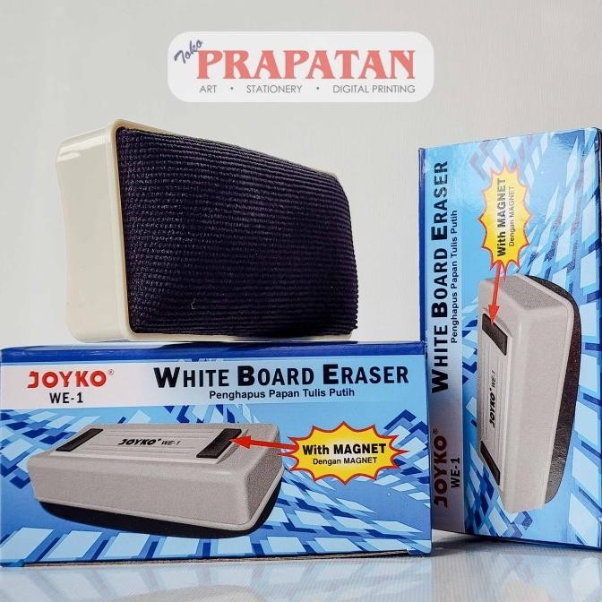 

Premium Joyko White Board Eraser WE-1 With Magnet | Penghapus Papan Tulis