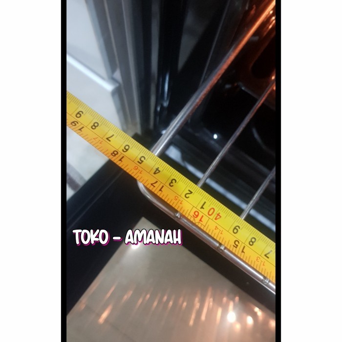 Tray / Rak Oven Ukuran 44,6 cm x 36,5 cm Pakai Kaki Bahan Chrome Tebal