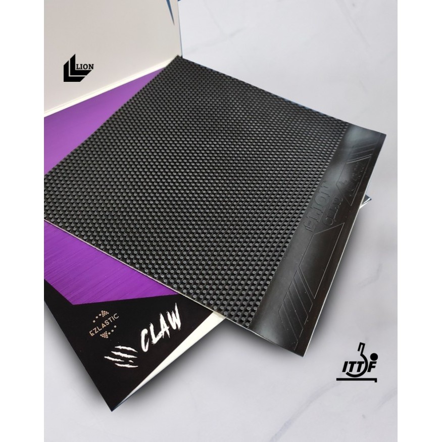 Karet Bat Tenis Meja Lion Claw Bintik Panjang 0.5Mm Soft