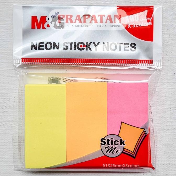 

Eksklusif M&G Neon Sticky Note YS | Notes Memo Tempel