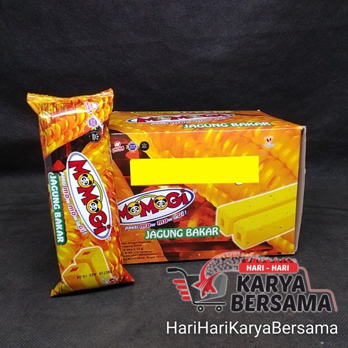 

GRATIS ONGKIR SNACK MOMOGI RASA JAGUNG BAKAR BOX 10'S X 12GR