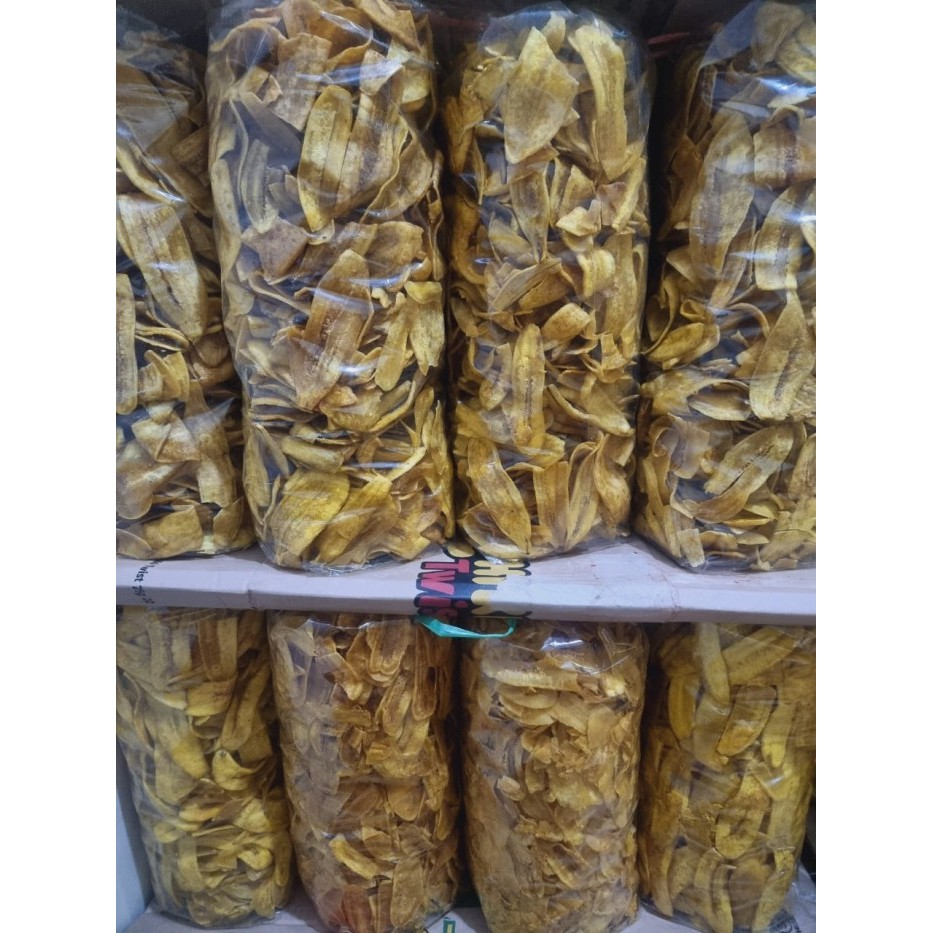 

TERBAIK Keripik Pisang asin dan manis,sale lidah 1kg