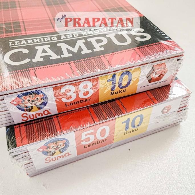 

Ready for You Buku Tulis Sekolah Suma Campus 25x17.5cm (10 Buku) | Buku Catatan