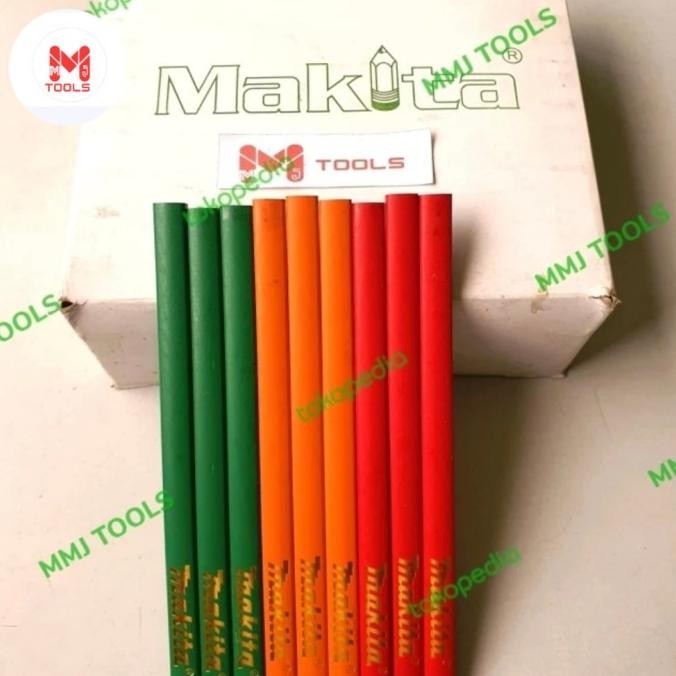 

Pensil Tukang Makita ( Harga Per Kotak Isi 12 Lsn/144Buah / Per Gross) Original Dan Terpercaya