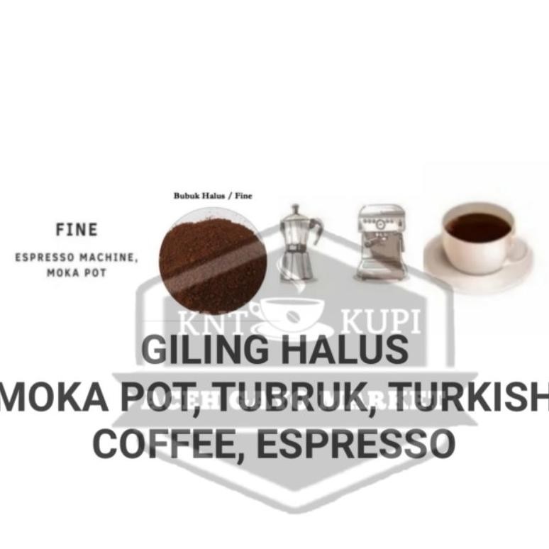

Ready Kopi Gayo Espresso Blend Arabica Robusta 1Kg Bubuk Halus Murni Biji Hitam H Coffee Asli .