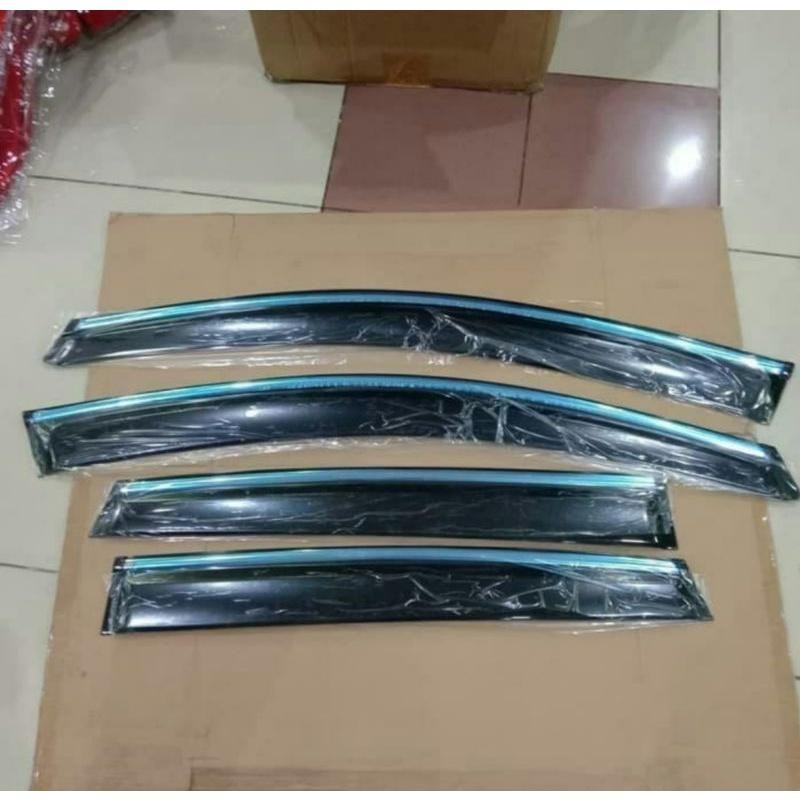 Talang Air Injection Crv Turbo 2017 - 2020 List Chrome Original Import