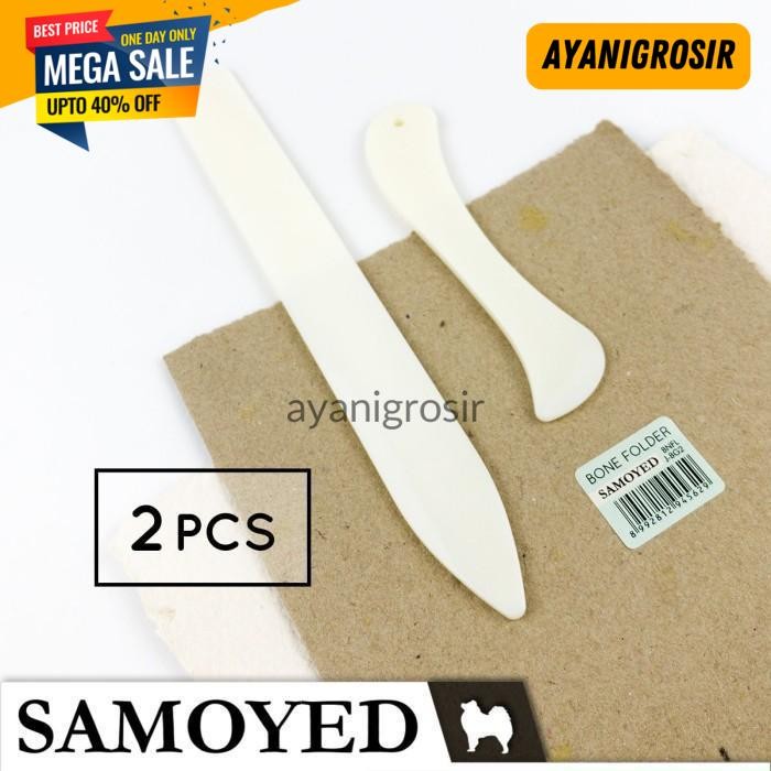 

BIG SALE PELIPAT KERTAS / KULIT / BONE FOLDER SAMOYED BNFL-J BY AYANI GROSIR !!