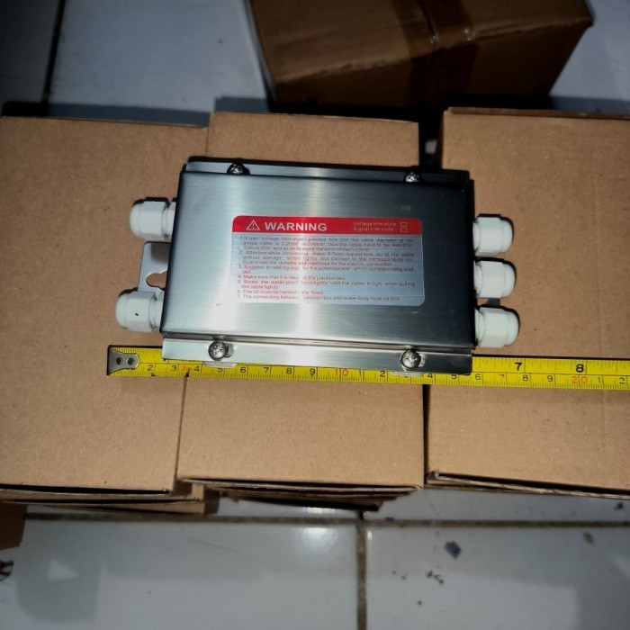 Junction Box Loadcell Timbangan 4 Hole / Junction Box Timbangan D Best