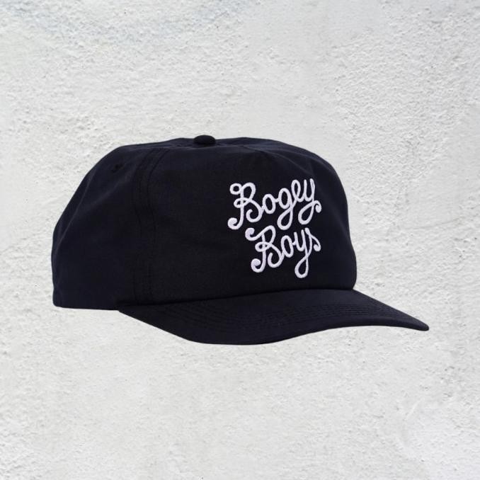 < Bogey Boys Essentials Snapback Topi Golf Black
