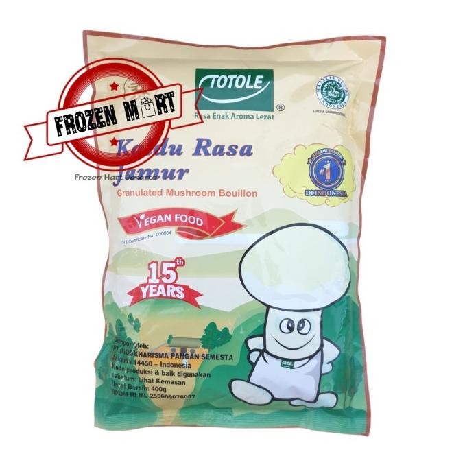 

TOTOLE Kaldu Rasa Jamur 400Gr