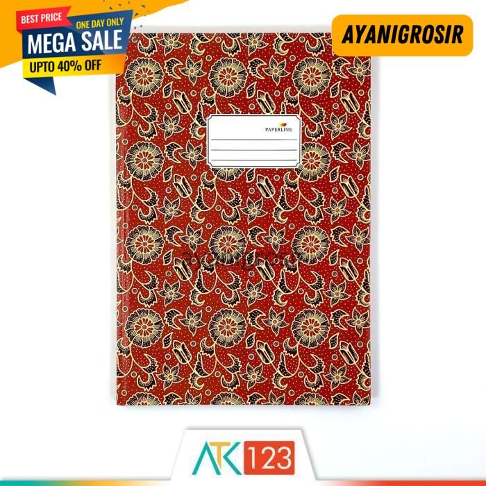 

BIG SALE BUKU TULIS HARDCOVER PAPERLINE FOLIO 100 LEMBAR BY AYANI GROSIR !!