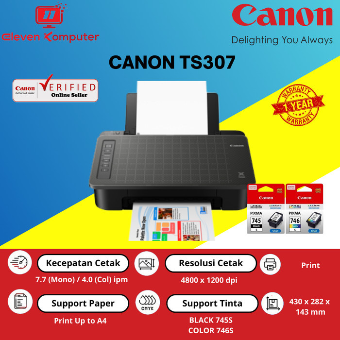 TERBARU - Printer Canon PIXMA TS307