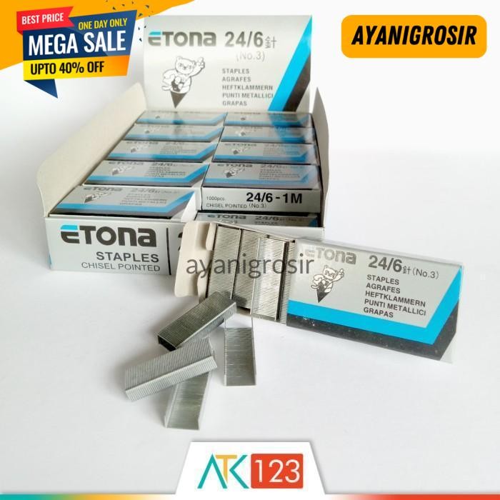 

TERHITS STAPLES ETONA NO. 3 - 24/6 (1/4'') BY AYANI GROSIR !!