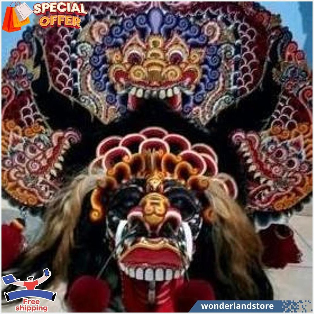 

Bisa Cod Cuci Gudang Barongan Rampak Telon Jamang Cat Air Brush Bonus Kemul Panjang Dan Pentul Tinggal Pakai Ukuran Anak Promo Barongan Plipit Romo Mainan Anak Barongan Anak Sd Brongan Plipit Premium / Barongan Spon Caplok Kain Panjang / Barongan Ponorogo