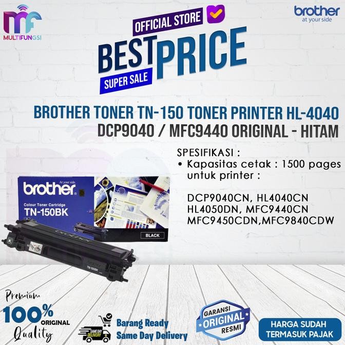 

Brother Toner TN-150 Toner printer HL-4040 / DCP9040 / MFC9440