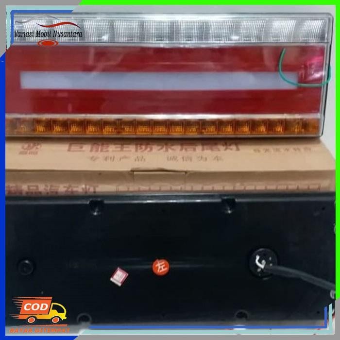 Sp0312 Lampu Stoplamp Stop Lamp Rem Belakang Variasi Mobil Canter Truk Truck