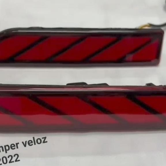 LAMPU LED REFLEKTOR BUMPER BELAKANG MOBIL AVANZA VELOZ 2022 LED