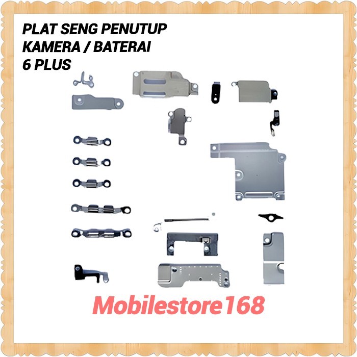 SENG PLAT PENUTUP KAMERA/BATERAI IPHONE 6PLUS