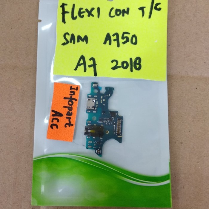 PCB CONNECTOR CHARGER SAMSUNG A750 A7 2018 / PCB CAS SAMSUNG A750