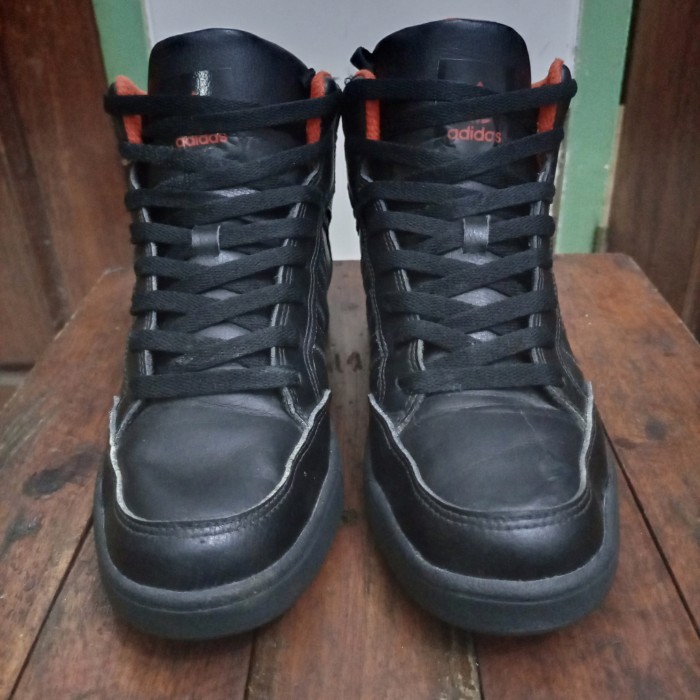 ADIDAS MEN VARIAL MID BLACK LEATHER