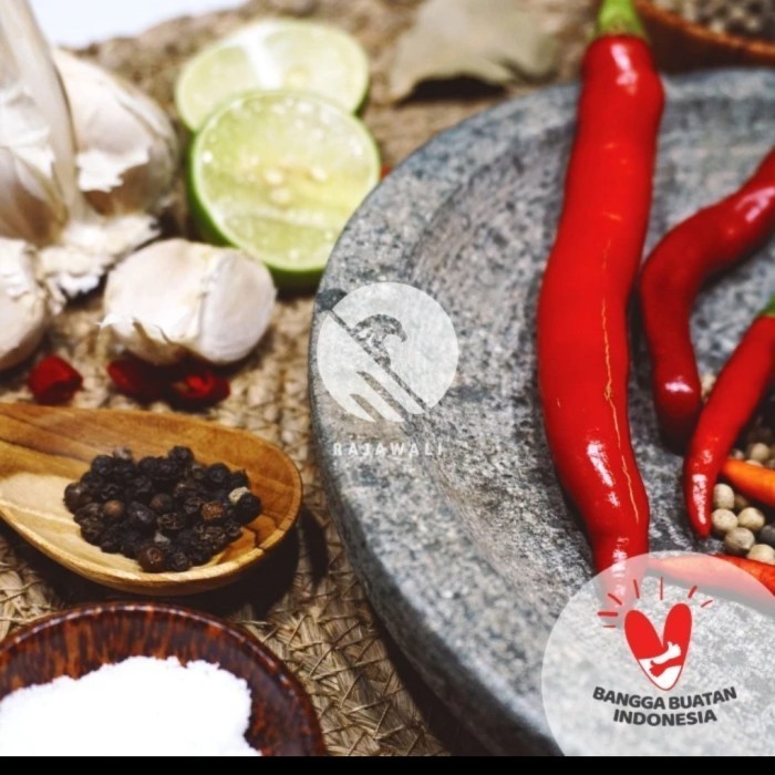 

Cobek Batu Cobek Ulek Uleg Makanan Dapur Sayur Gado Sambal Cabai