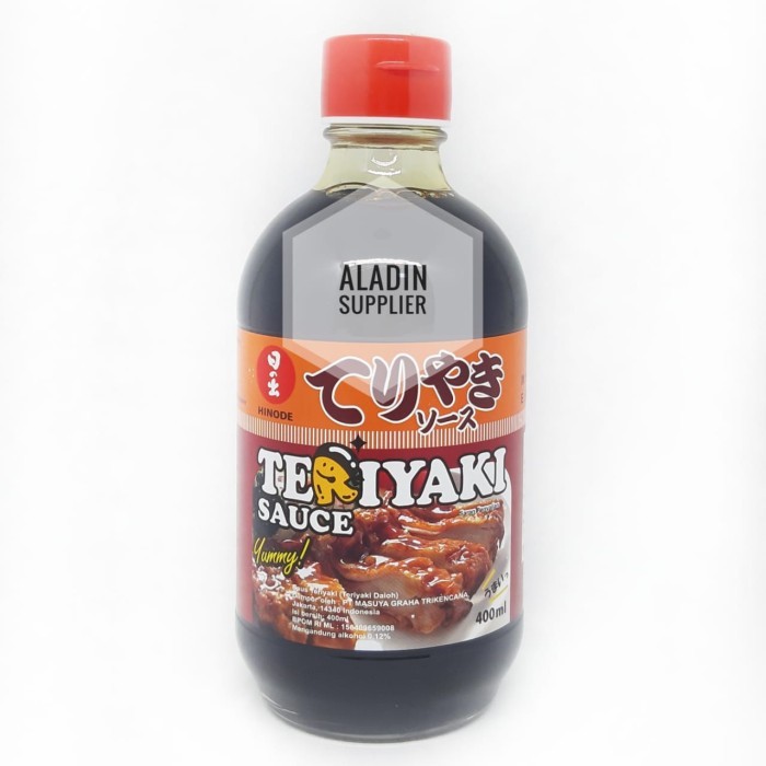 

Hinode Teriyaki Daioh Sauce- Saus Teriyaki 400Ml
