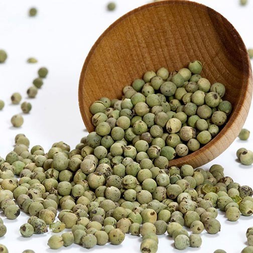 

Dried Green Peppercorn Pepper Lada Hijau Kering Utuh Vietnam