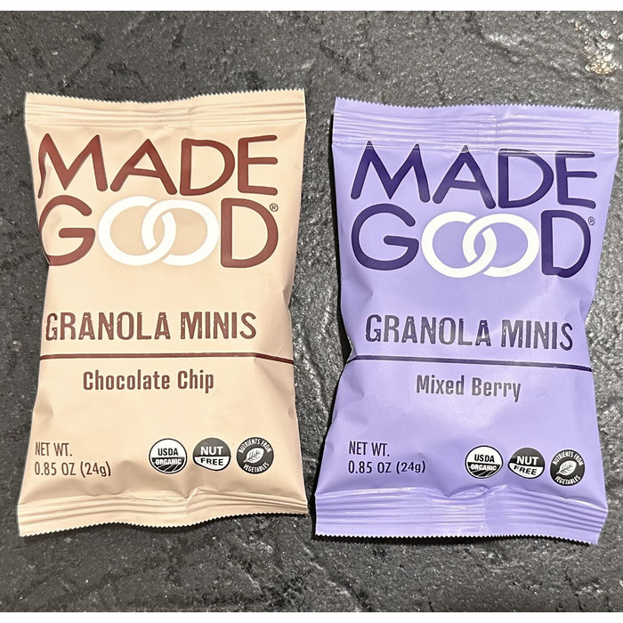 

Ready Gas!!! Made Good Granola Minis (Chocolate Chip & Mixed Berry) 100% Ori Usa