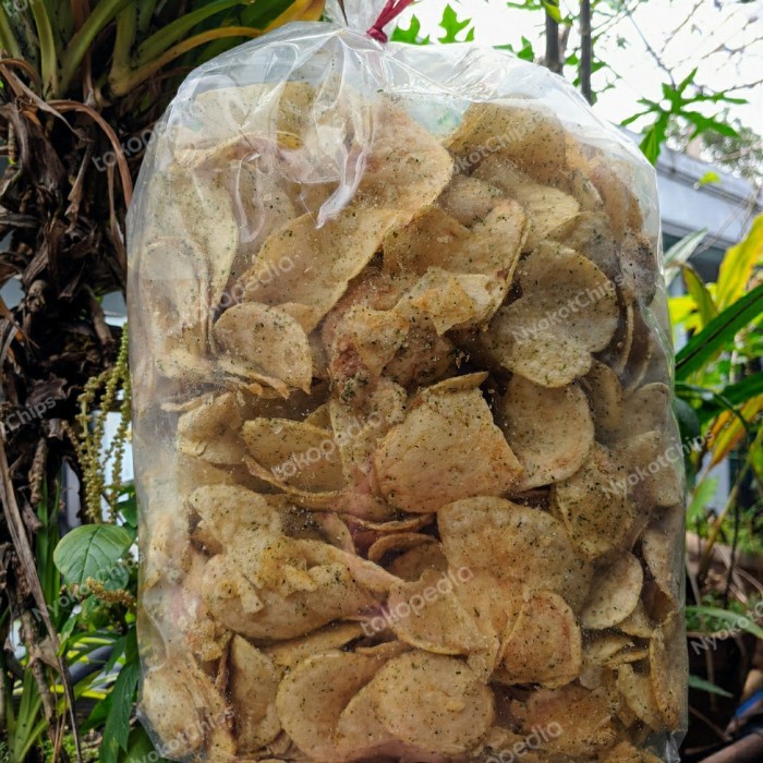

Ready Gas!!! Keripik Kentang Rasa Rumput Laut Kiloan Kemasan 1Kg