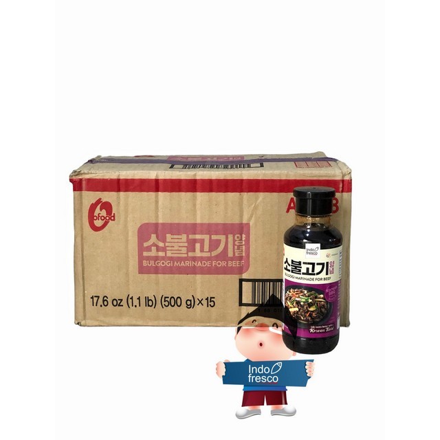 

O'Food Daesang Korean Bbq Buogi Sauce Marinade- Saus Bbq 500 G