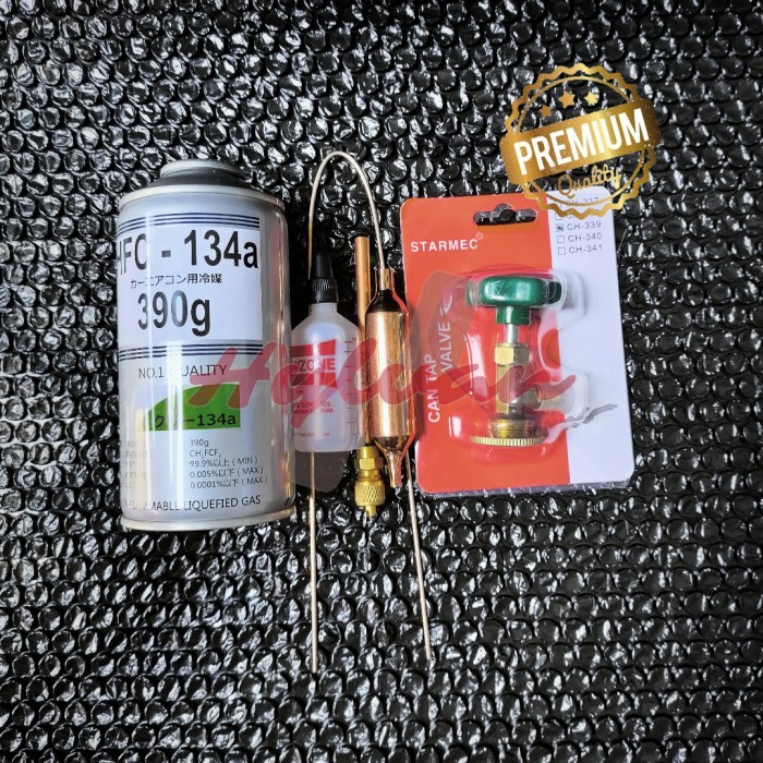 PAKET PENGISIAN FREON KULKAS R134A