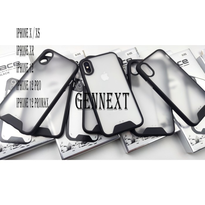 Casing Space Clear Case Impact Anti Kuning Iphone X Xs Xr 12 12Pro Max