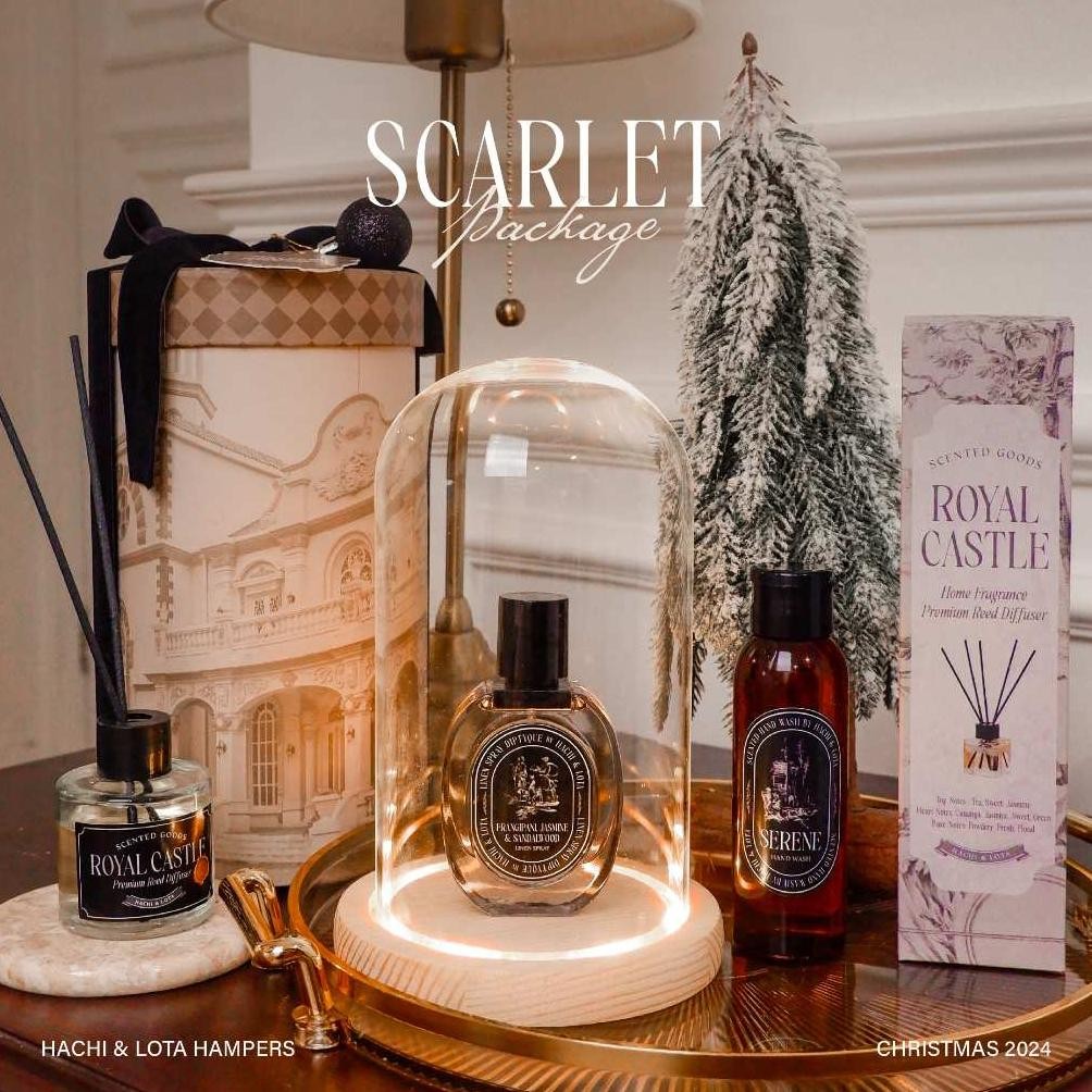 

SCARLET Hampers by Hachi & Lota | christmas hampers, hampers natal 2024, parcel natal, hampers tahun baru, hadiah natal, paket kue kering natal, new year gift, christmas gift