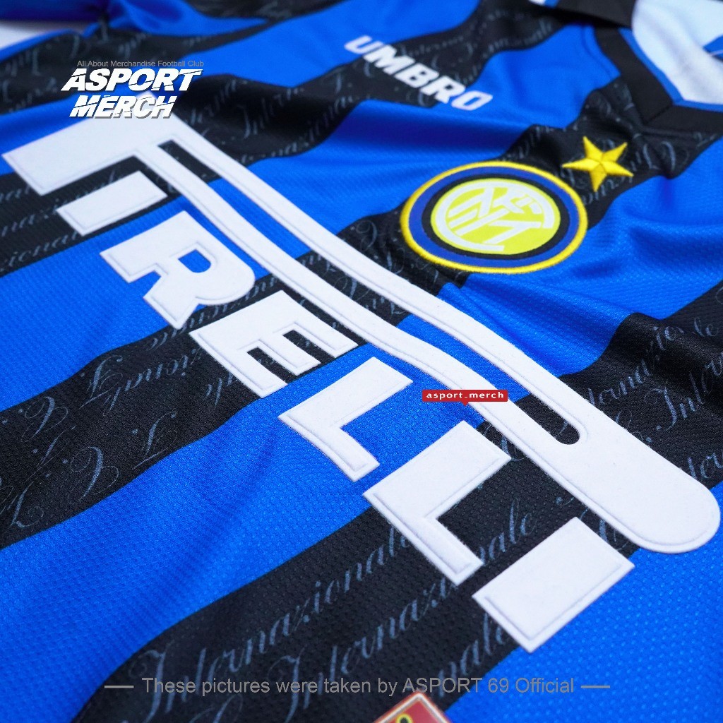 JERSEY BOLA RETRO INTER HOME 1997 1998 JERSEY INTER RETRO 97 98 HOME