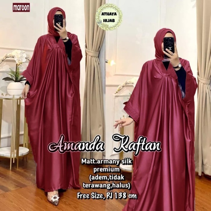Baju gamis baju muslim  kaftan wanita dewasa