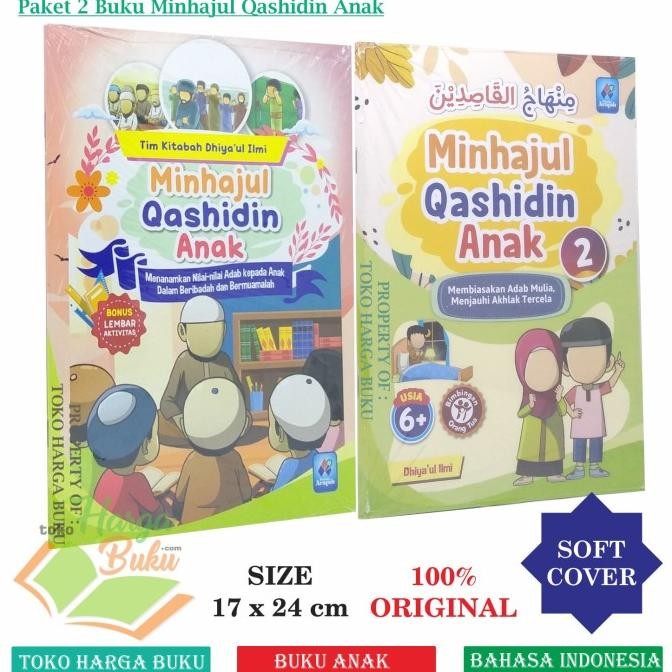 

Paket 2 Buku Minhajul Qashidin Anak Jilid 1 dan 2 Buku Anak 6+ Arafah
