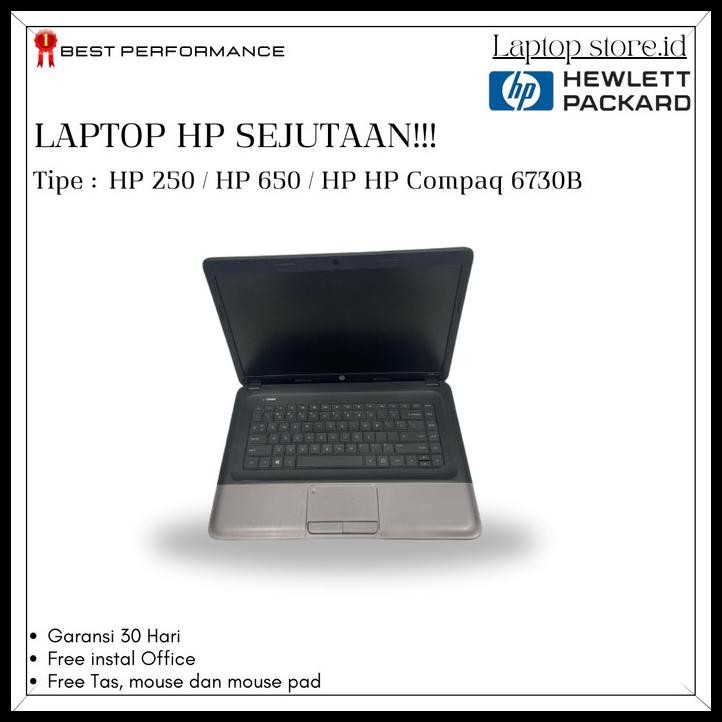 HP 250 G1 INTEL CELERON CPU 1000M RAM 4/256GB | LAPTOP MURAH | ORIGINAL SECOND