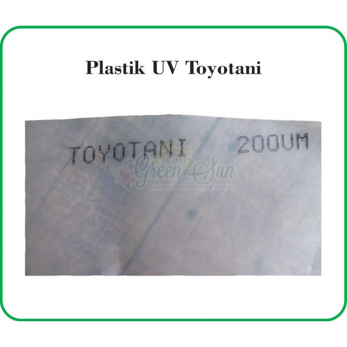 Plastik UV Toyotani Taiwan Lebar 3 Meter - Meteran