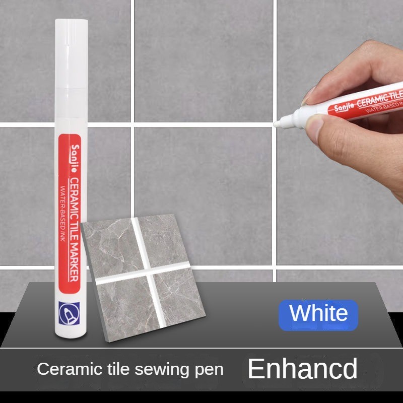 

Tile Grout Marker Reform Wall Seam Pen Spidol Nat Keramik - S-138 - Putih | PBV