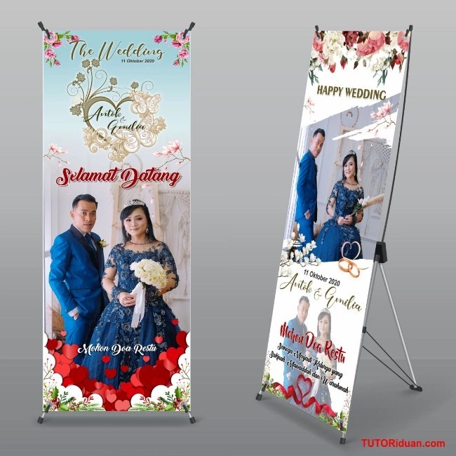 Y BANNER WEDDING
