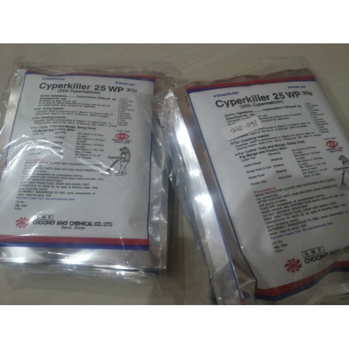 Terbaru Cyperkiller 25Wp Pembasmi Hama & Kutu Walet