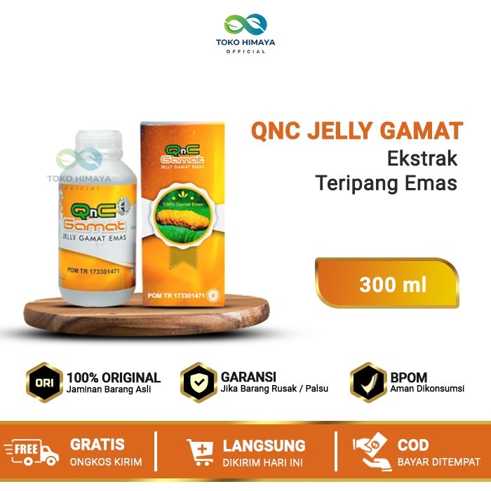 Terbaru Qnc Jelly Gamat Asli 100% Original / Jely Gamat / Jeli Gamat Gold G