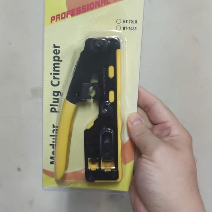 crimping tool rj45 easy tool cat 6 & cat 7 [ REY ACC ]